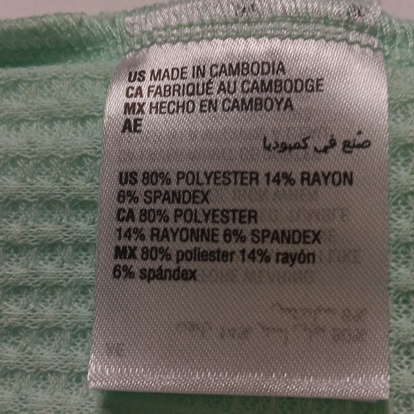 Long Sleeve Waffle Tiered Dress - Picture 5 of 8